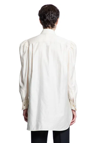 Max Mara Woman Off-white Shirts In Off-white
