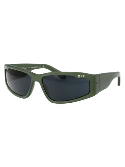 Off-white Kimball Sunglasses In 5707 Olive Green