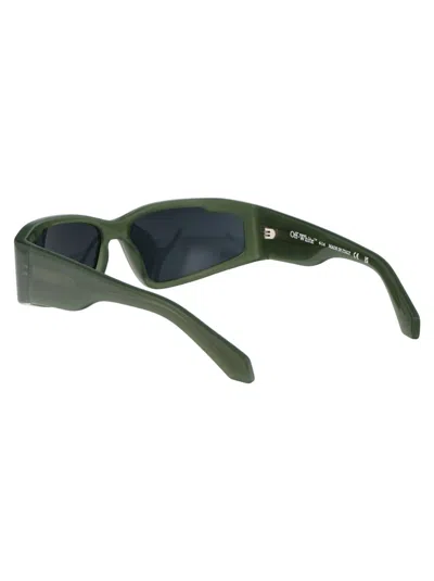 Off-white Kimball Sunglasses In 5707 Olive Green
