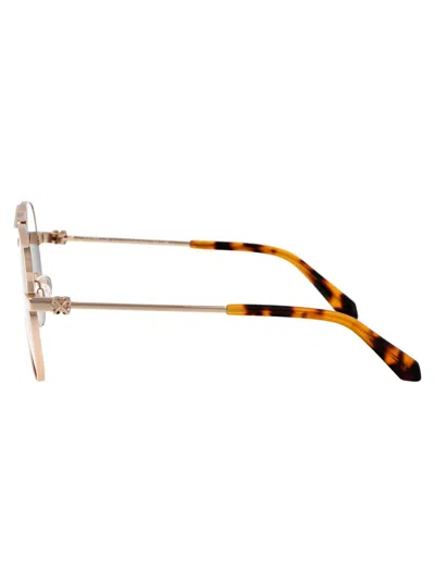 Off-white Ruston L Sunglasses In 7664 Gold Brown