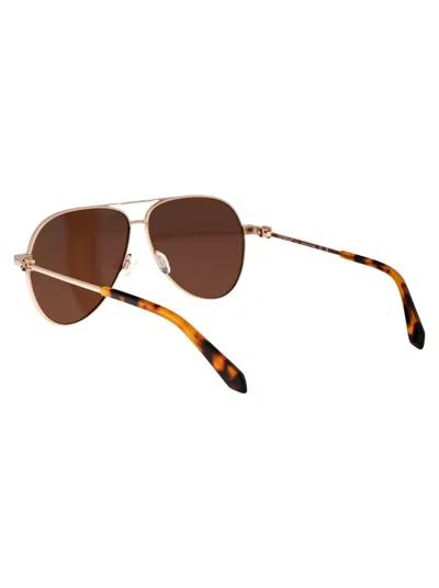 Off-white Ruston L Sunglasses In 7664 Gold Brown
