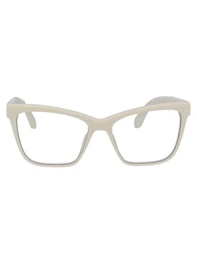 Off-white Optical Style 37 Cat-eye Glasses In 0100 White