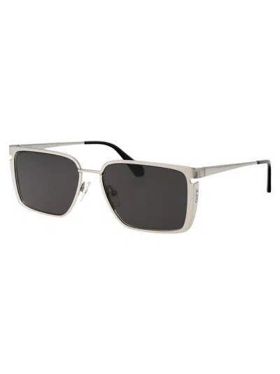 Off-white Yoder Sunglasses In 7207 Silver