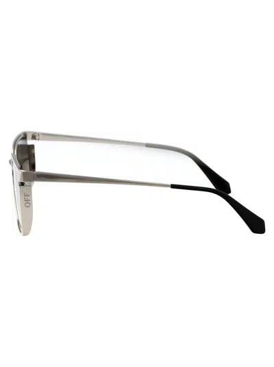 Off-white Yoder Sunglasses In 7207 Silver