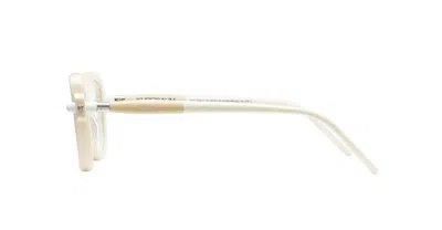 Kuboraum Mask P5 - Ivory Glasses In Ivory, Cream