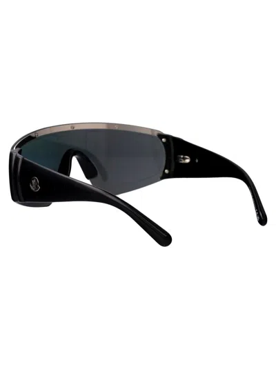 Moncler Ml0278 Sunglasses In 01c Silver