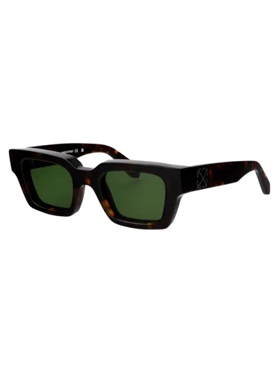 Off-white Virgil Sunglasses In 6055 Havana