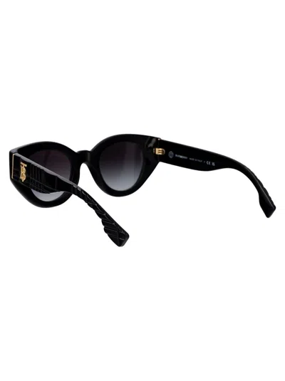 Burberry Frau Sunglass Be4390 Meadow In 30018g Black