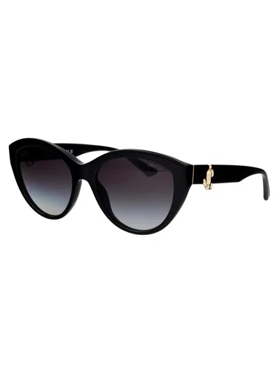 Jimmy Choo 0jc5007 Sunglasses In 50008g Black