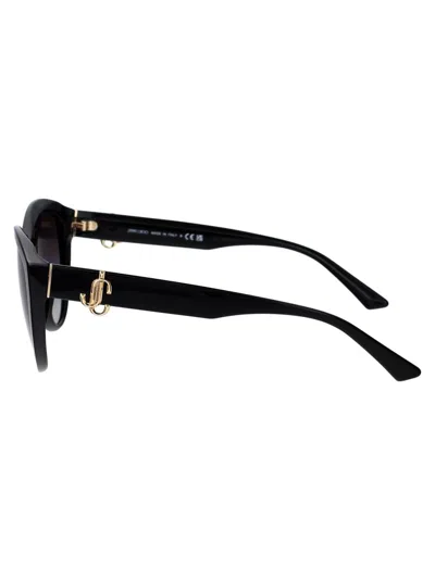 Jimmy Choo 0jc5007 Sunglasses In 50008g Black