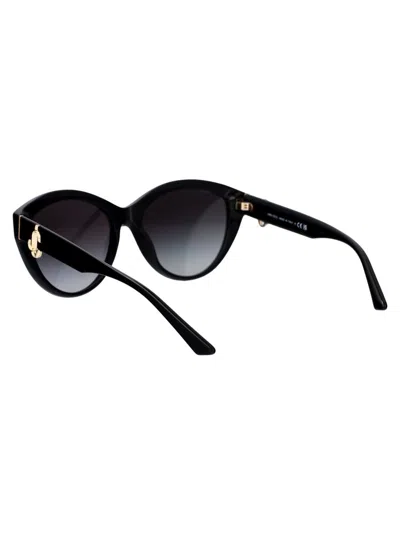 Jimmy Choo 0jc5007 Sunglasses In 50008g Black