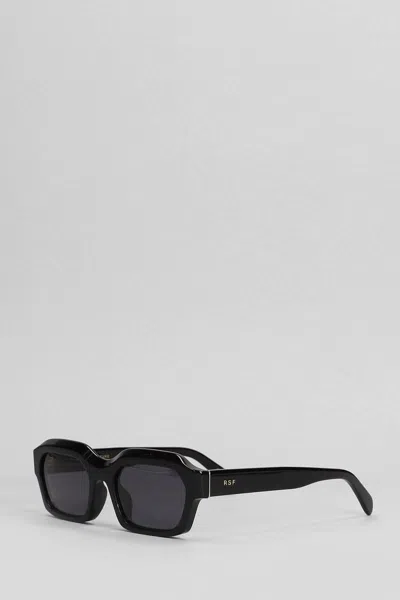 Retrosuperfuture Astro Rectangle-frame Sunglasses In Black