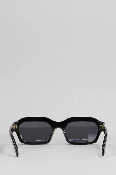 Retrosuperfuture Astro Rectangle-frame Sunglasses In Black