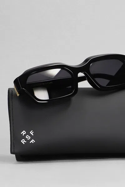 Retrosuperfuture Astro Rectangle-frame Sunglasses In Black