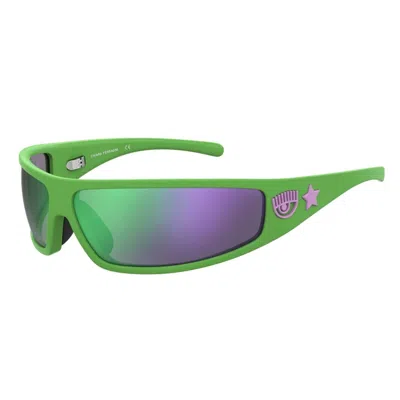 Chiara Ferragni Ladies' Sunglasses  Cf 7017_s Gbby2 In Green