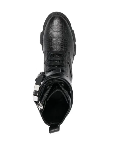 Givenchy Terra Biker Boots In Black