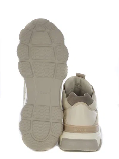 Hogan Sneakers In Beige