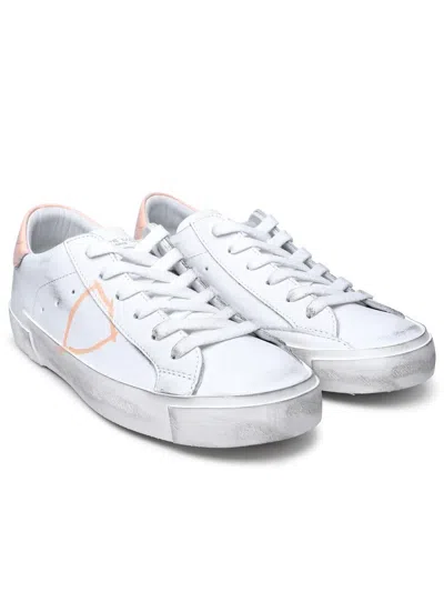 Philippe Model Prsx Vintage Low Sneakers In White