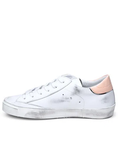 Philippe Model Prsx Vintage Low Sneakers In White