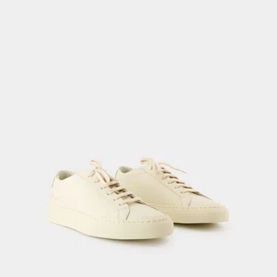 Common Projects Original Achilles Leather Sneakers In White