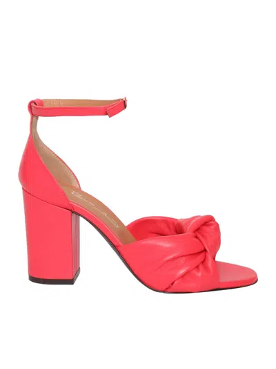 Via Roma 15 Tom Red Sandals In Fucsia