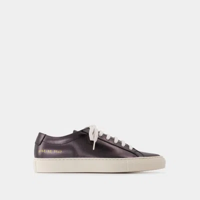Common Projects Original Achilles Leather Sneaker In Black