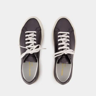 Common Projects Original Achilles Leather Sneaker In Black