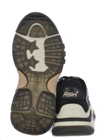 Ash Addict Black Sneaker In Black
