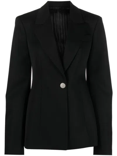 Attico Glen Blazer In Black