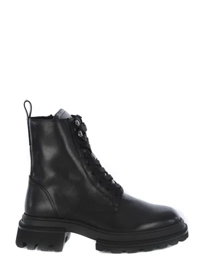 Shop Hogan Boots In Black