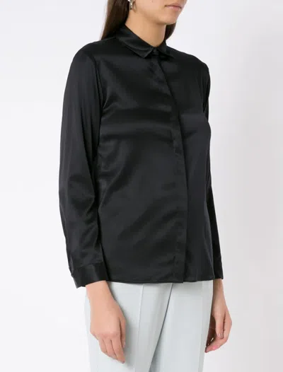 Shop Emporio Armani Shirts In Black