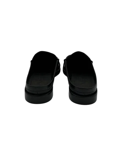 Rag & Bone Carter Penny Loafer Mule In Black