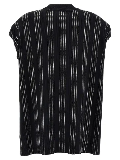 Attico Crystal Cotton T-shirt - Women's - Cotton In Black