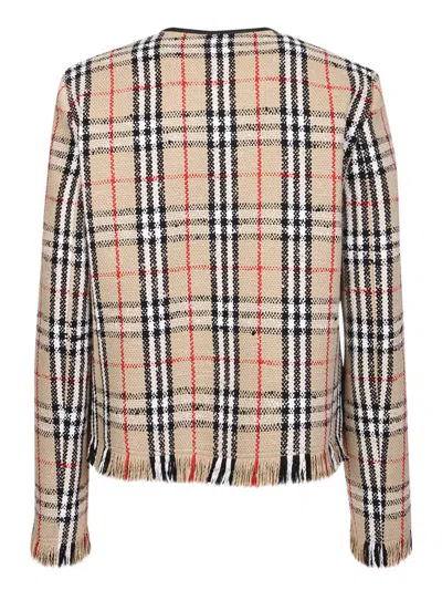 Burberry Coats & Jackets In Beige