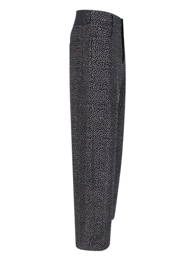 Marc Jacobs Glam Crystal Oversized Jeans In Black
