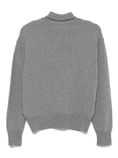 Samsoe & Samsoe Samsøe Samsøe Sabirgitte Turtleneck Clothing In Clr001108 Grey Melange