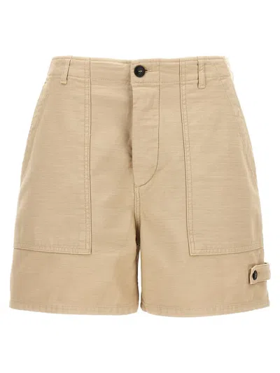 Fortela Beige Jim Bermuda Shorts In Beige