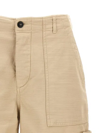 Fortela Beige Jim Bermuda Shorts In Beige