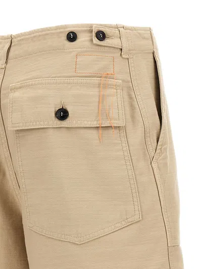 Fortela Beige Jim Bermuda Shorts In Beige