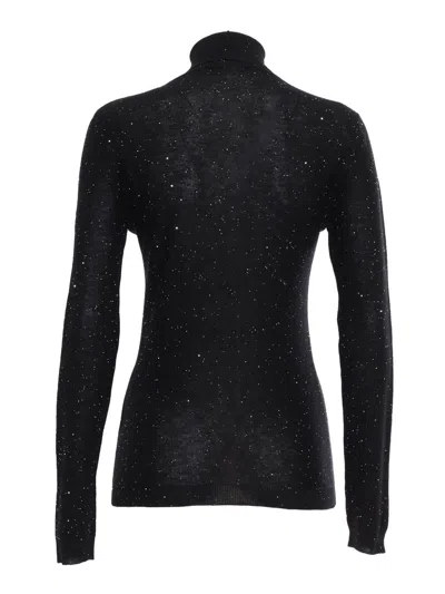 Fabiana Filippi Sequinned Sweater In Black