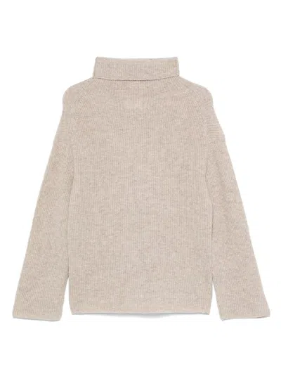 Samsoe & Samsoe Samsøe Samsøe Sazlata Turtleneck In Clr998705 Khaki Melange