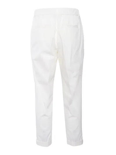 Peserico Rolled Hem Casual Pants In Multicolor