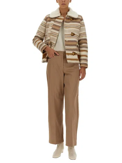 Fay Three-hook Jacket In Multicolour