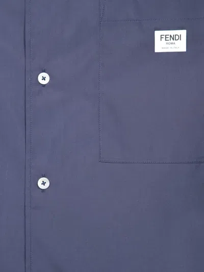 Fendi Shirts In Blue