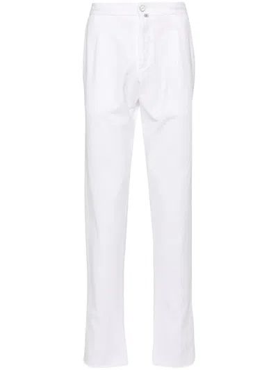 KITON KITON TAPERED TROUSERS 
