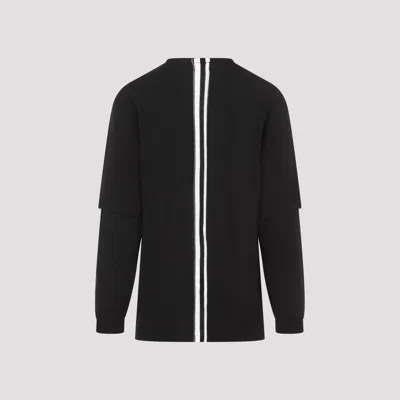 Mordecai Double Layer Sweater Fresco In Black