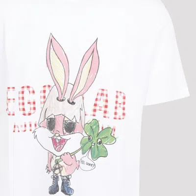 Egonlab Lapinou Tee Shirt In White