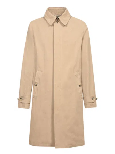 Sealup Mastic Trench Coat In Beige