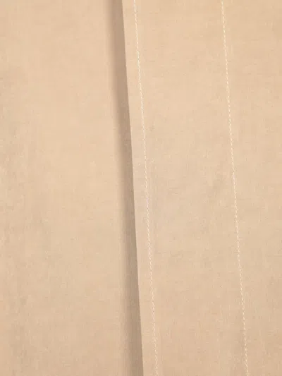 Sealup Mastic Trench Coat In Beige