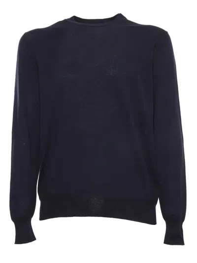 Ballantyne Classic Crew Neck Pullover In Animal Print